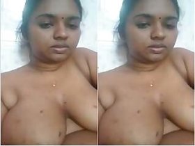 Sexy Girl Mallu Shows Her Big Tits and Wet Pussy Part 6