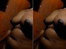 Tamil wife bathing part 2