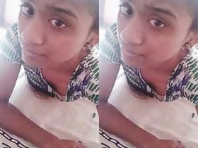 Pretty Tamil Girl Masturbates With Black Lover On Video Call