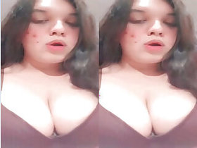 Horny Bangla Girl Shows Her Boobs With Dirty Talk part 3