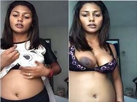 Pretty Girl Shows Her Naked Body On Video Call Part 2