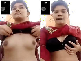 Pretty girl's boobs on VK.