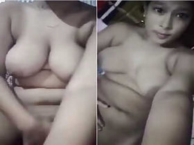 Pretty girl from Bangla Shows her tits and pussy Part 1