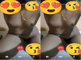 Desi Indian Girl Shows Tits and Pussy Video Call Part 2
