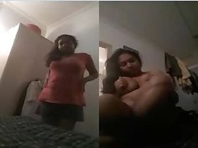 Horny Desi Bhabhi Shows Her Tits and Pussy Part 4