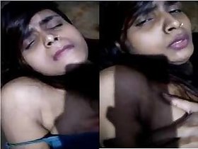 Horny Desi Tapes Her Wanking Selfies For Lover Part 2