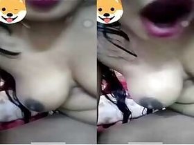 Horny Indian Girl Shows Tits And Pussy On Video Call IMO Part 4