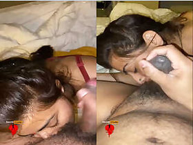 Sexy Desi Bhabhi Sucking Husband's Ball Part 2