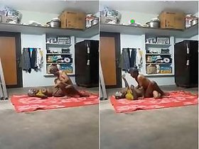 Old couple Desi got caught shagging